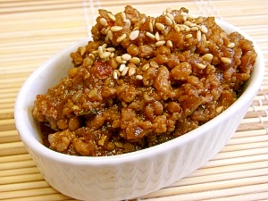 アレンジ自在で簡単&便利☆香味野菜たっぷり♪肉味噌. 約10分; 300円前後. 甜麺醤の代わりに名古屋の『つけてみそ かけ